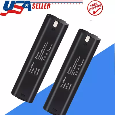 2 Packs For MAKITA 9.6 V 3.6Ah Battery 9000 9001 632007-4 191681-2 9033 9102 US • $17