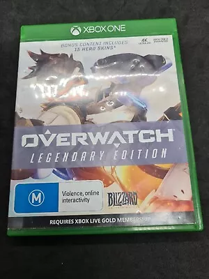Overwatch LEGENDARY EDITION XBOX One PAL Game VERY GOOD CONDITION FREE POST XB1 • $8.55