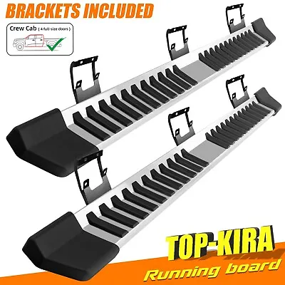 For 2015-2024 FORD F150 Super Crew Cab 6 Nerf Bar Side Running Board Side Step V • $155.90