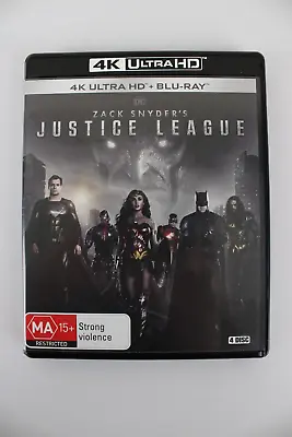 $26.95 • Buy Zack Snyder's Justice League 4K Ultra HD + Blu-ray