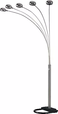 5 Adjustable Arm Arching Floor Lamp - Features A Dimmer Switch For Perfect • $145.18