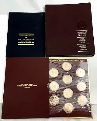 The Franklin Mint History Of The US Bronze Coin Collection 1976-1985 Book 1969 • $89.99