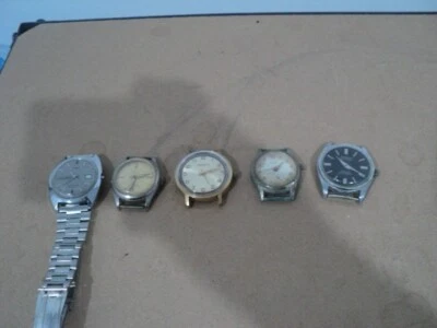 $40 • Buy Vintage Watches Inc Apollo, Opel, Timex Etc