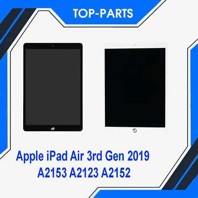 £96.99 • Buy NEW For 2019 Apple IPad Air 3rd Gen A2153 A2123 A2152 LCD Screen Replacement UK