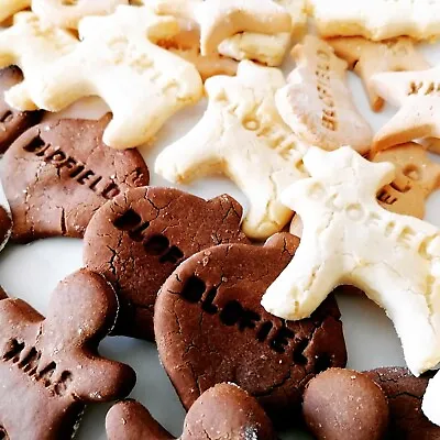 £7 • Buy Gluten Free Dog Treats Biscuits Personalised Handmade Christmas Gift Shapes