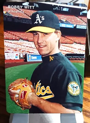 1994 Mothers Cookies Baseball Card Of Bobby Witt (A's) #14 (NM) Free Rtns • $1.10