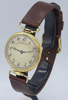 Superb Solid 18k Gold Vacheron & Constantin Geneve Quality Chronometer Movement • $361