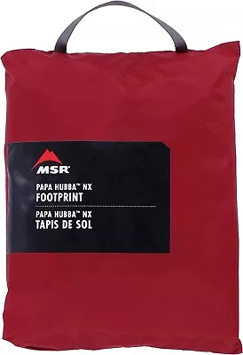 MSR Papa Hubba NX 4 Tent Footprint Red Camping/Backpacking NEW • $49.99