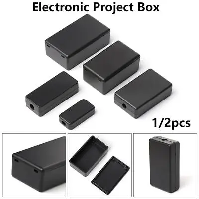 Electronic Project Box Waterproof Cover Project Enclosure Boxes Instrument Case • $7.26