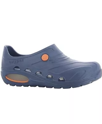 Safety Jogger Professional Oxyva Unisex Clogs Navy UK 3/3.5 Washable Anti-slip • £15