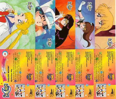 Sailor Moon Dart Series 1 Archival Trading Cards YOU PICK Vintage 2000 Dic • $0.99