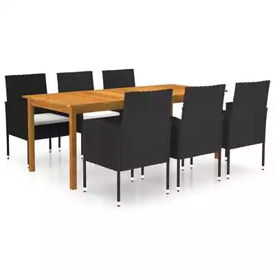 Dining Set Patio Table And Chair Furniture Multi Colours 7/9 Piece VidaXL • $817.99