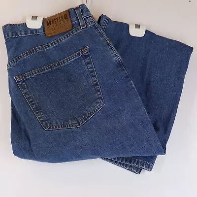 Mustang Atlanta 100% Cotton Men's Blue Denim Jeans Size 38x32 • $16.95