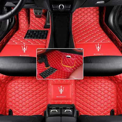 For Maserati Ghibli GranTurismo Levante Quattroporte Custom Made Car Floor Mats • $47.79