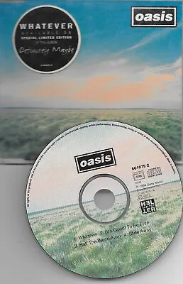 OASIS - Whatever - 4 Track CD • £2.05