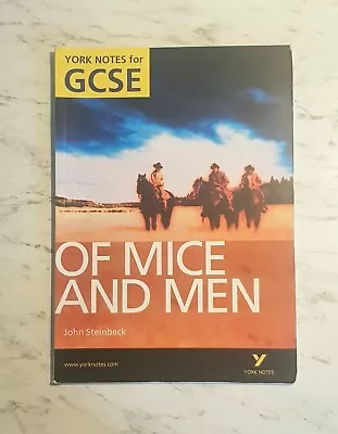 York Notes For GCSE - Of Mice And Men • £2