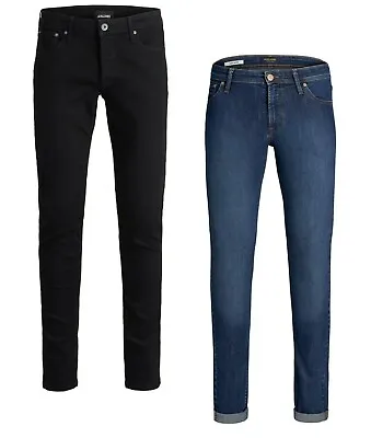 Mens Brand New Jack & Jones Glenn Original Slim Fit Latest Jeans All Sizes • £18.99