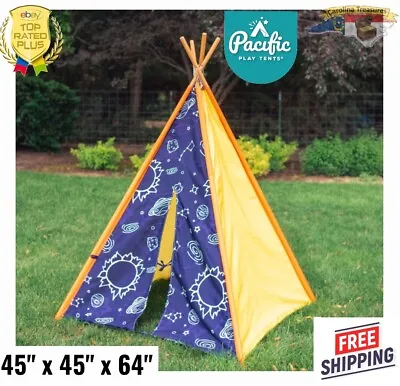 Pacific Play Tents® Space Explorer Teepee 45  L X 45  W X 64  H NIB Free Ship! • $69.99