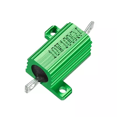 Aluminum Case Resistor 10W 22-150 Ohm Wirewound With Rod Post For LED Converter • $14.85