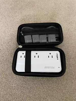 BESTEK MRJ201GUBK 4-Port USB Charging Universal Travel Adapter  BLACK COLOR ONLY • $25