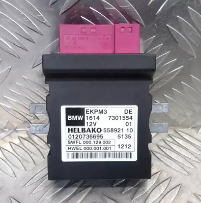£14.95 • Buy Fuel Pump ECU Control Module EKPM3 #9 7301554 BMW F30 PRE LCI 320d N47D20C 11-15