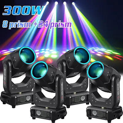 300W LED Moving Head Stage Light RGBW Gobo Beam DMX Lighting For DJ Disco Show • $313.49
