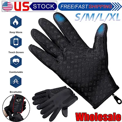 Wholesale Windproof Waterproof Winter Gloves Touch Screen Warm Mittens Men Women • $255.95