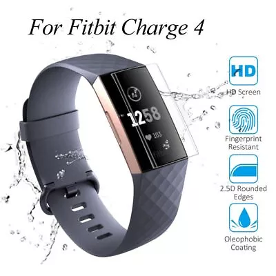 Film Screen Protector Full Cover Hydrogel Film For Fitbit Charge 4 Smart Band • $6.31