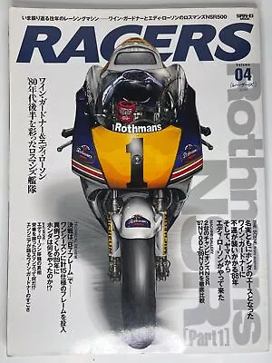 RACERS Vol.04 Rothmans HONDA NSR500 Part1 / Reference Books For Plastic Modeling • $31.86