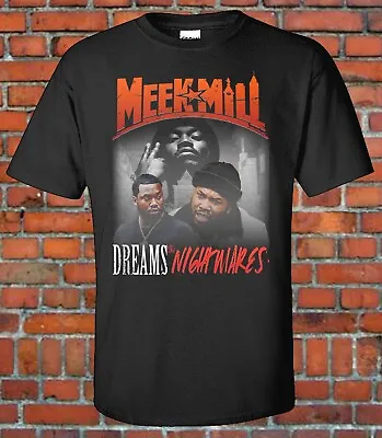 Meek Mill 90s Style Bootleg Tee Philadelphia Dream Chaser MMG • $14.99