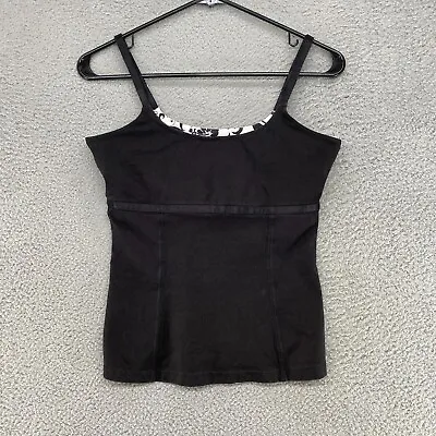 Marika Y2K Tank Top Womens Small Black Layered Adjustable Straps Gym Workout 90s • $7.48
