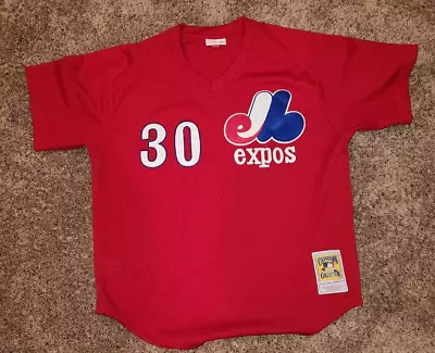 Vintage Baseball Mitchell & Ness Montreal Expos Authentic Style Jersey XL • $50.99