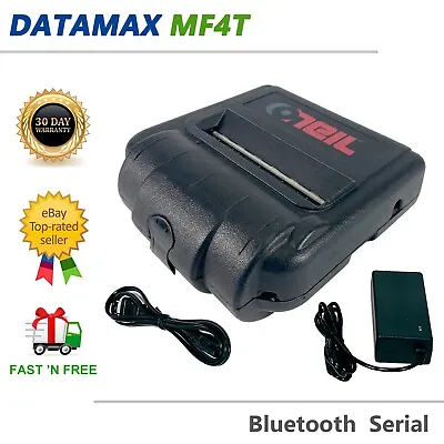 Datamax-O'Neil MF4T Portable Barcode Label Printer Bluetooth Serial TESTED • $109.25