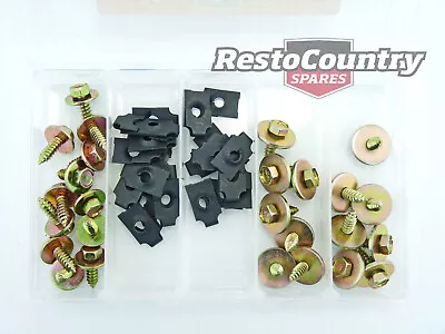 Holden Commodore Front Panel / Guard Mounting Bolt Kit VB VC VH VK 52pcs Fender • $43.90