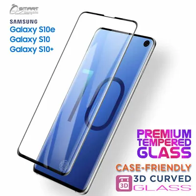 3D Case Friendly Tempered Glass Screen Protector For Galaxy S10e / S10/ S10 Plus • $4.99