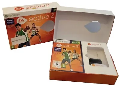 EA Sports Active 2 Microsoft Xbox 360 Heart Rate Monitor Fitness Game Boxed NEW • £12.96