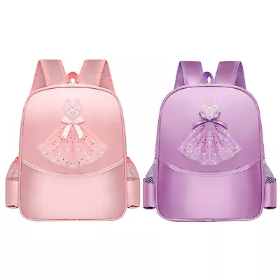 Kids Girls Schoolbag Ballet Dance Backpack Large Capacity Bag Durable Gift Cute • $18.79
