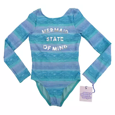 More Than Magic Girls Swimwear 'Mermaid State Of Mind' One-Piece Size S (6/6X) • $4.99