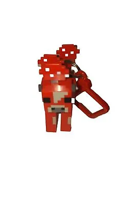 Minecraft Mooshroom Figure Key Ring Plastic • $9.99