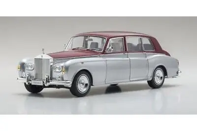 Kyosho KS08905SR 1/18 Rolls Royce Phantom VI Silver / Red Model Car From Japan • $336.96