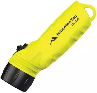 Princeton Tec Yellow League Diving Flashlight Maxbright LED Ergonomics Easy • $51.89