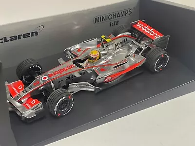 1/18 Minichamps Vodafone McLaren Mercedes MP 4-22  Hamilton's 1st F1 Win  AZF11 • $299.95