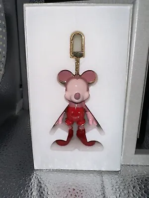 Baublebar X Disney Mickey Mouse Bag Backpack Charm Keychain Red & Pink Color • $25