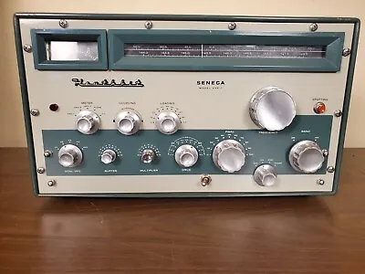 Vintage Heathkit Seneca UHF-1 HAM Radio VHF Tube Transmitter 2 & 6 Meters • $89.95
