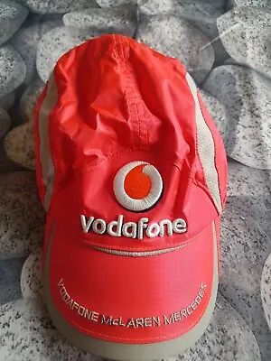 Vodafone McLaren Mercedes Cap / Hat Heikki Collectable Memorabilia Orange • $16.25