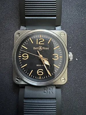 Bell & Ross Golden Heritage BR03-92 • $4000