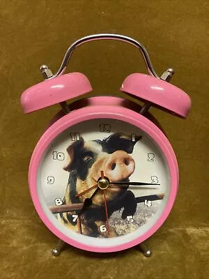 Mark Feldstein Wacky Wakers Pink Pig Oinking Alarm Clock 6460 - No Box • $15.92