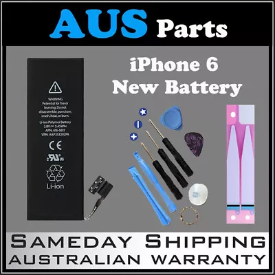 For IPhone 6 Brand New Internal Battery Replacement 1810mAh + Free Tools • $24.95