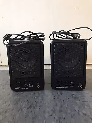 Yamaha MS101 Monitor Speakers (Pair) • $70