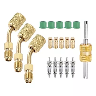 Air Conditioner R410a Adapter Valve Core Remover Set Fit For Split HVAC System • $29.34